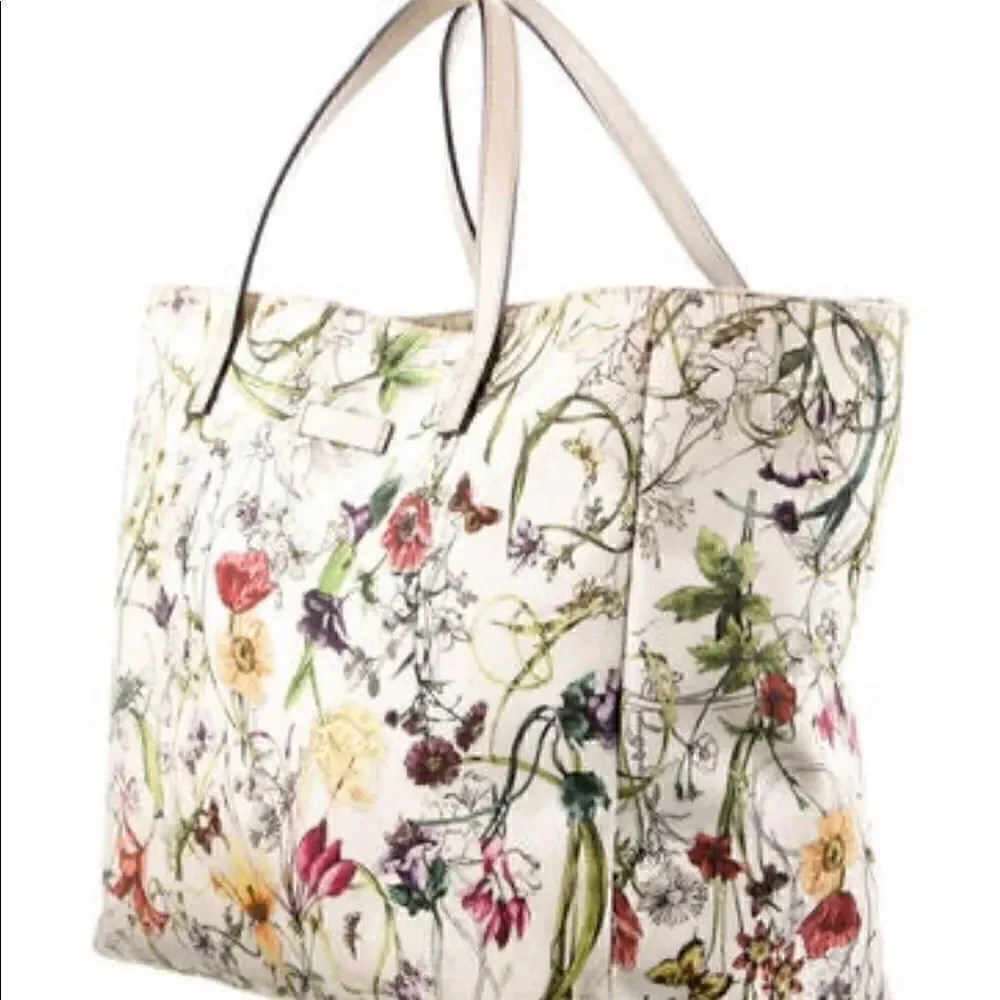 Gucci flora large tote